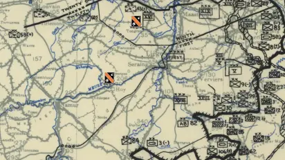 Situation map December 22 1944