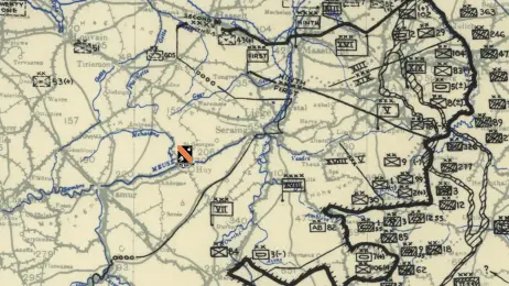 Situation map December 23 1944