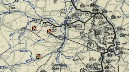Situation map December 24 1944