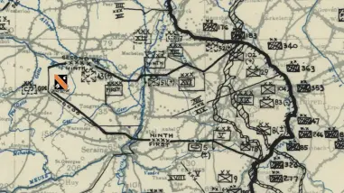 Situation map December 25 1944