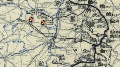 Situation map December 26 1944