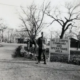 Major Westerman in Korea 1951