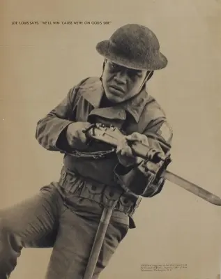 Joe Louis Armed Forces poster 1943