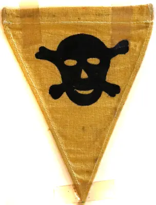 German mined area flag