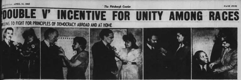 Double V campaign 1942